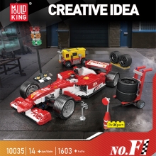 MOULDKING 10035 BUILDING BLOCKS FORMULA CAR 1603 PIEZAS