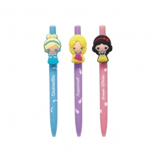MONOGRAM 86150B PRINCESS SOFT BALL PEN SET B CINDERELLA RAPUNZEL SW