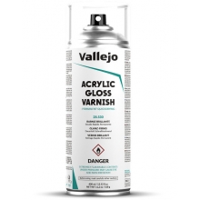 VALLEJO 28530 BARNIZ AEROSOL BRILLANTE 530 400ML
