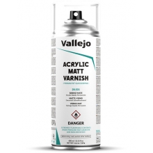 VALLEJO 28531 BARNIZ AEROSOL MATE 531 400ML