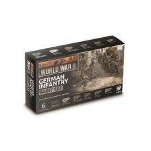 VALLEJO 70206 MODEL COLOR SET GERMAN INFANTRY ( 6 )