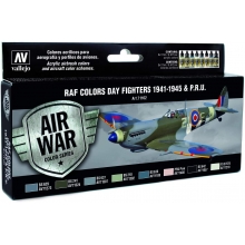 VALLEJO 71162 MODEL AIR SET WWII RAF DAY EUROPEAN ( 8 )