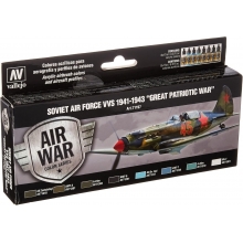 VALLEJO 71197 MODEL AIR SET 1941 TO 1943 GREAT PATRIOTIC WAR