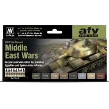 VALLEJO 71619 MODEL AIR SET MIDDLE EAST WARS ( 8 )