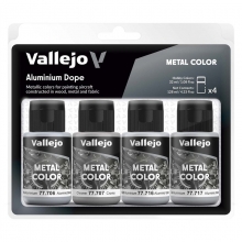 VALLEJO 77603 METAL COLOR SET ALUMINIUM DOPE