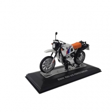 DEVALUADO MAGAZINE BMWR80GS 1:24 BMW R80 GS PARIS DAKAR, WHITE
