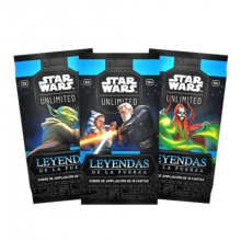 FANTASY FLIGHT SWH0502ES STAR WARS UNLIMITED LEGENDS OF THE FORCE BOOSTER ESPAOL