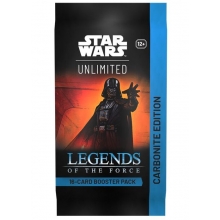FANTASY FLIGHT SWH0506EN STAR WARS UNLIMITED LEGENDS OF THE FORCE CARBONITE BOOSTER INGLES