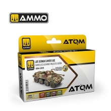 AMMO MIG JIMENEZ ATOM20728 ATOM SET CAMUFLAJES ALEMANES FINALES DE GUERRA