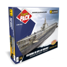 AMMO MIG JIMENEZ AMIG7823 SUPER PACK WEATHERING PARA BARCOS Y SUBMARINOS