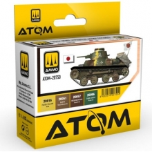 AMMO MIG JIMENEZ ATOM20750 ATOM SET COLORES INICIALES DEL EJERCITO JAPONES WWII