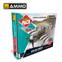AMMO MIG JIMENEZ AMIG7813 SUPER PACK AVIONES RAF EN LA SEGUNDA GUERRA MUNDIAL
