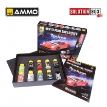 AMMO MIG JIMENEZ AMIG7904 SOLUTION BOX COMO PINTAR Y LACAR COCHES A ESCALA