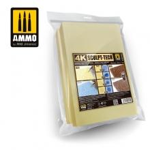 AMMO MIG JIMENEZ AMIG8270 LAMINA PARA ESCULPIR 4K SCULP TECH 20CM X 30CM X 1CM