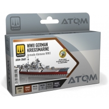 AMMO MIG JIMENEZ ATOM20601 ATOM SET COLORES ARMADA ALEMANA WWII