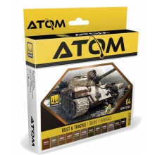 AMMO MIG JIMENEZ ATOM20703 ATOM SET COLORES OXIDO Y CADENAS