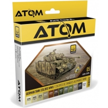 AMMO MIG JIMENEZ ATOM20704 ATOM SET COLORES DE TANQUES ALEMANES WWII