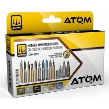 AMMO MIG JIMENEZ ATOM20713 ATOM SET COLORES DE MUNICION MODERNA