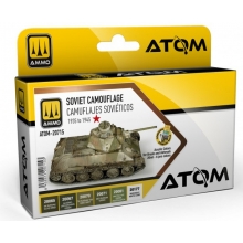 AMMO MIG JIMENEZ ATOM20715 ATOM SET CAMUFLAJES SOVIETICOS 1935 1945