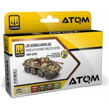 AMMO MIG JIMENEZ ATOM20728 ATOM SET CAMUFLAJES ALEMANES FINALES DE GUERRA