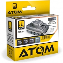 AMMO MIG JIMENEZ ATOM20731 SET COLORES PARA MODULACION DUNKELGRAU