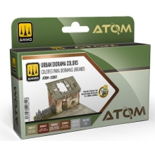 AMMO MIG JIMENEZ ATOM20851 ATOM COLORES PARA DIORAMAS URBANOS