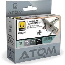 AMMO MIG JIMENEZ ATOM20913 ATOM SET DE AVIONES DE LA LUFTWAFFE Y NOCTURNOS DE MEDIADOS DE LA SEGUNDA GUERRA MUNDIAL
