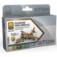 AMMO MIG JIMENEZ ATOM20934 ATOM SET CAZABOMBARDEROS SOVIETICOS GUERRA FRIA VOL 2