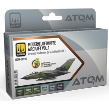 AMMO MIG JIMENEZ ATOM20935 ATOM SET AVIONES MODERNOS DE LA LUFTWAFFE VOL 1