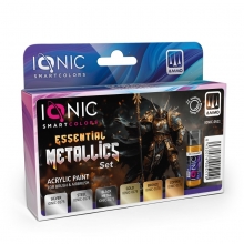AMMO MIG JIMENEZ IONIC0511 IONIC ESSENTIAL SET DE METALES