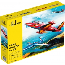 HELLER 30510 1:48 FOUGA MAGISTER CM 170