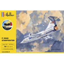 HELLER 35520 1:48 STARTER KIT F 104G STARFIGHTER