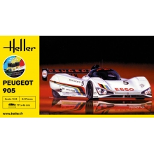 HELLER 56110 1:43 STARTER KIT PEUGEOT 905