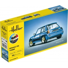 HELLER 56150 1:43 STARTER KIT RENAULT R5 TURBO