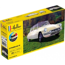 HELLER 56162 1:43 STARTER KIT CITROEN DS 19