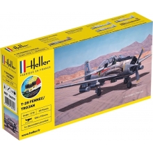 HELLER 56279 1:72 STARTER KIT T 28 FENNEC TROJAN