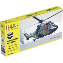 HELLER 56367 1:72 STARTER KIT SUPER PUMA AS 332 M1