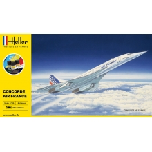 HELLER 56445 1:125 STARTER KIT CONCORDE AF