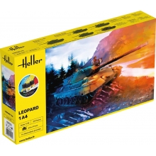 HELLER 57126 1:35 STARTER KIT LEOPARD 1A4