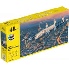 HELLER 58391 1:72 STARTER KIT SUPER CONSTELLATION TWA