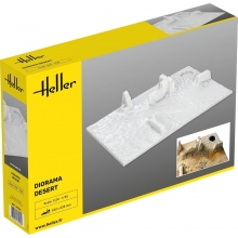 HELLER 81255 1:24 1:35 SOCLE DIORAMA DESERT