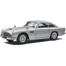 SOLIDO 1807101 1:18 ASTON MARTIN DB5 SILVER BIRCH 1964