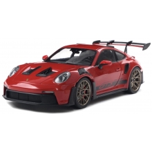 SOLIDO 1812101 1:18 PORSCHE 911 GT3 RS GUARDS RED 2024
