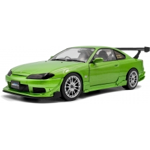 SOLIDO 1812203 1:18 NISSAN SILVIA S15 SPEC - R AERO SOLIDO WORKS GREEN 1999