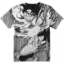 TODO POLERA DRAGON BALL Z GOKU REVENGE BLANCA TALLA XL