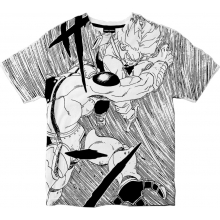 TODO POLERA DRAGON BALL Z NEW HOPE TRUNKS BLANCA TALLA S