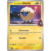 POKEMON DESTINED RIVALS CARTA TEAM ROCKETS MAREEP COMUN