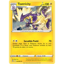 POKEMON FUSION STRIKE CARTA TOXTRICITY HOLO