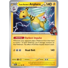 POKEMON DESTINED RIVALS CARTA AMPHAROS POCO COMUN
