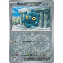 POKEMON PRISMATIC EVOLUTIONS CARTA BRONZOR REVERSE